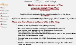 German Mini Webring